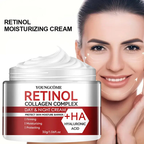 YOUNGCOME Day & Night Retinol Collagen Cream – Anti-Aging Face Cream