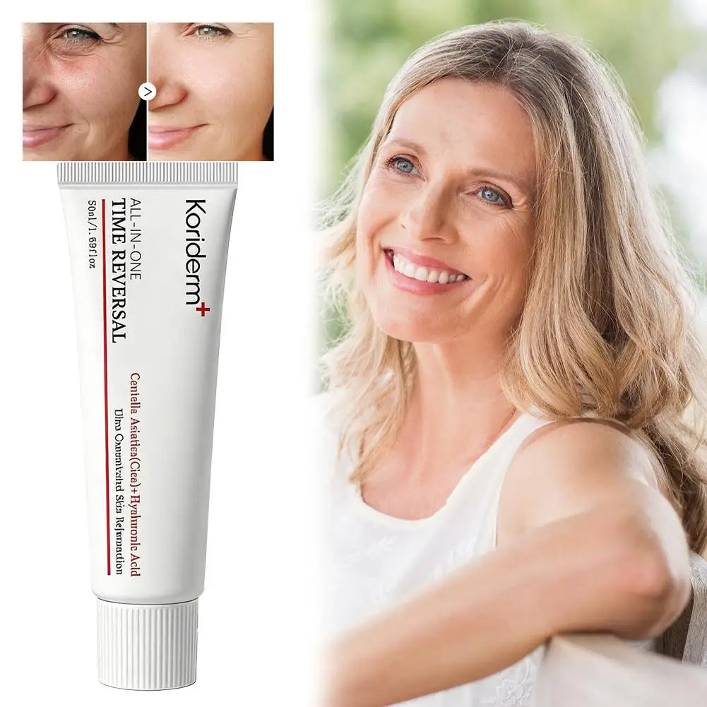 Koriderm Korean Anti-Wrinkle Face Cream – Fast-Absorbing Moisturizer for Women, Anti-Aging Skincare