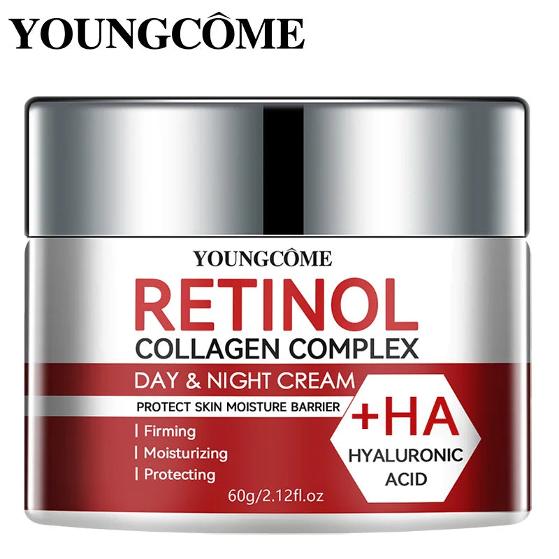 YOUNGCOME Day & Night Retinol Collagen Cream – Anti-Aging Face Cream