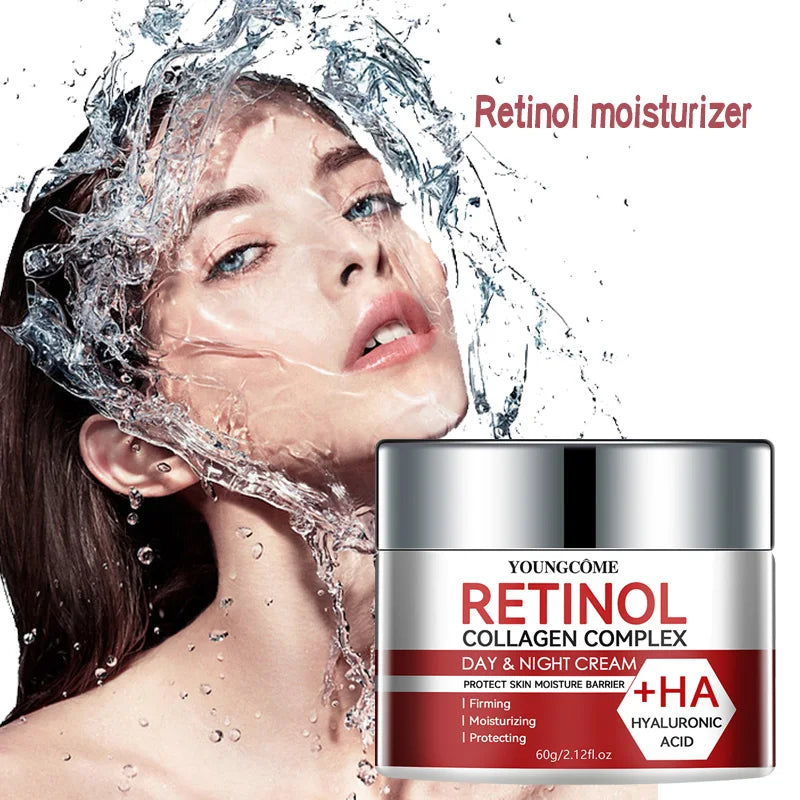 YOUNGCOME Day & Night Retinol Collagen Cream – Anti-Aging Face Cream