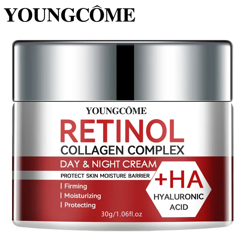 YOUNGCOME Day & Night Retinol Collagen Cream – Anti-Aging Face Cream