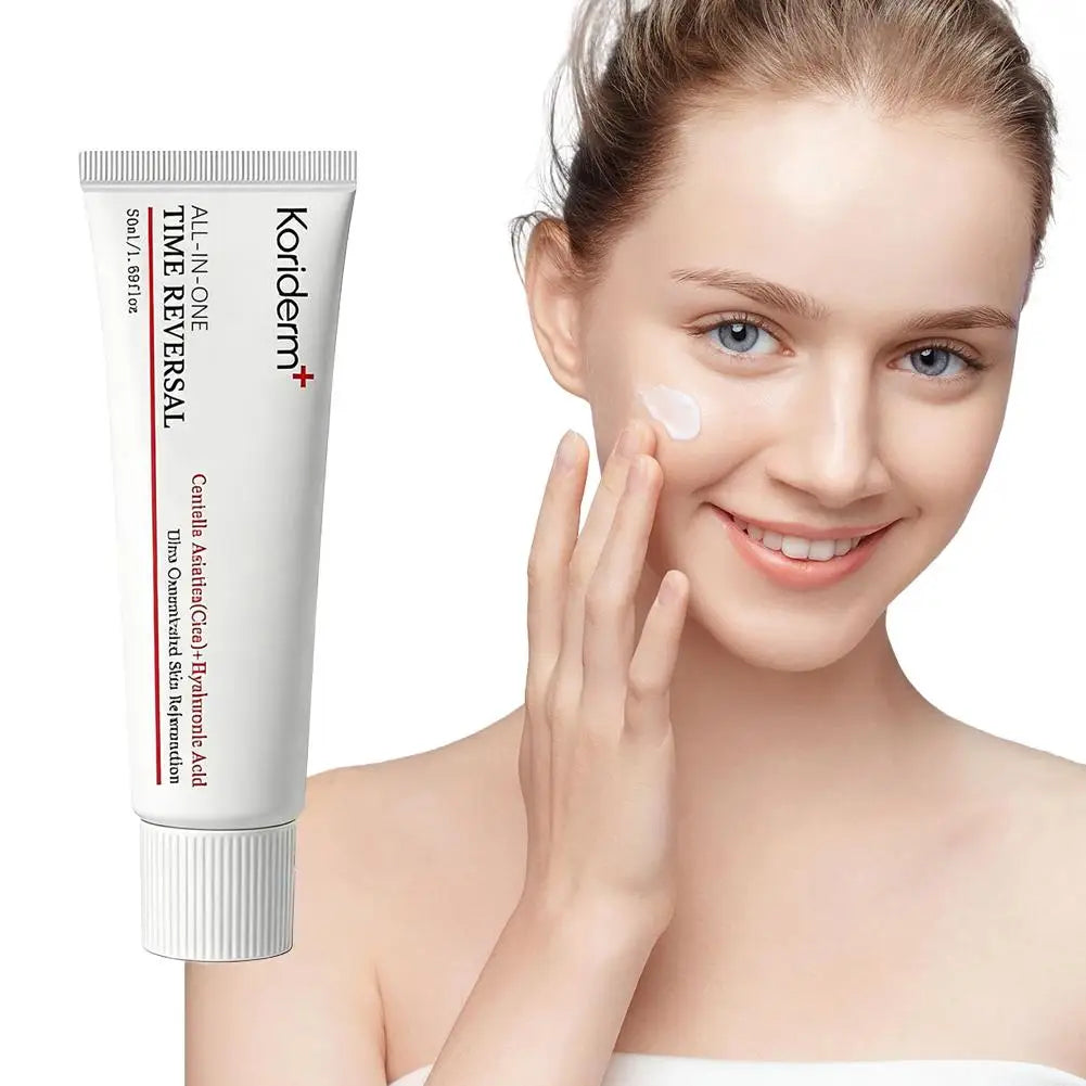 Koriderm Korean Anti-Wrinkle Face Cream – Fast-Absorbing Moisturizer for Women, Anti-Aging Skincare