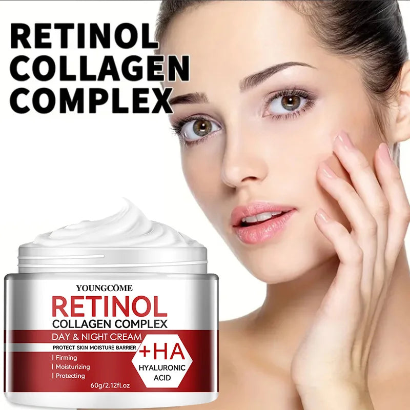 YOUNGCOME Day & Night Retinol Collagen Cream – Anti-Aging Face Cream